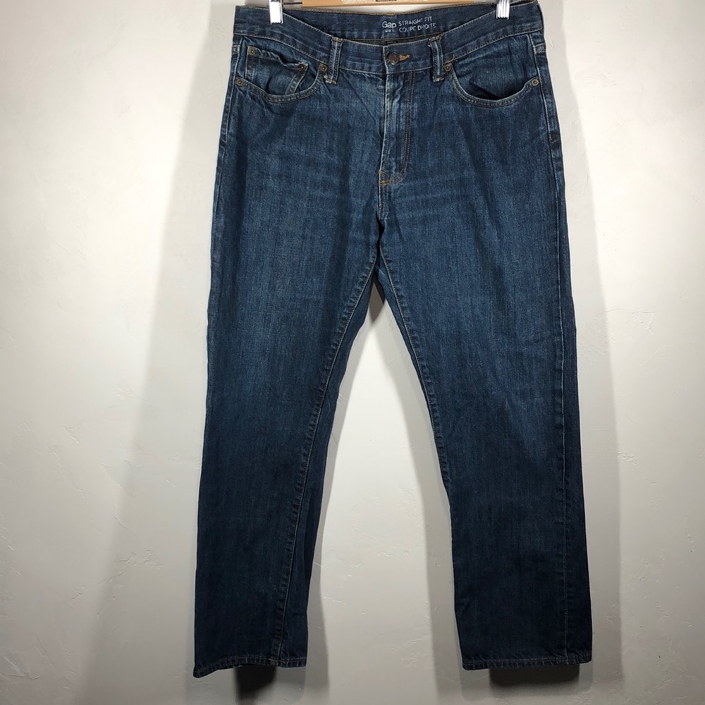 Gap straight jeans size 34x30